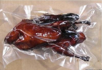 China Clear PE NY Vacuum Seal Storage Bags For Cooked Spicy Salted Duck for sale