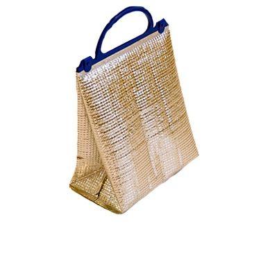 China Reusable Recyclable Food Thermal Bags , Foil Standing Insulated Bags for sale