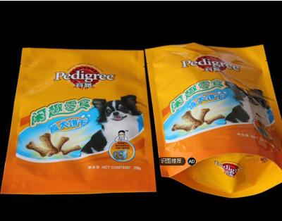 China Material laminado que está livre sacos dos alimentos para animais de estimação do bloco do valor para o biscoito de cão adulto à venda