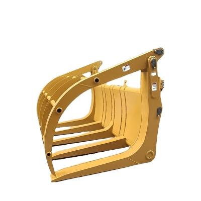 China Grows High Quality Loader Grapple Log Grass Grapple Root Rake Grapple Log Grass Fork Grapple for sale