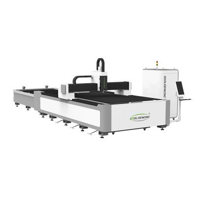 China Laser CUTTING 1kw 2kw 4000w 1500watt industrial cnc fiber laser cutting machine laser cutter with exchange table for sale