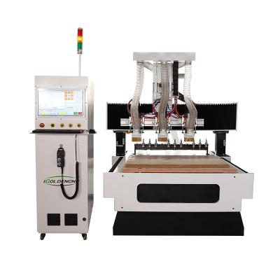 China Restaurant Economic Rotary Woodworking 1325 1212 CNC Router Machine Hot Selling Wood Furniture Industry for sale