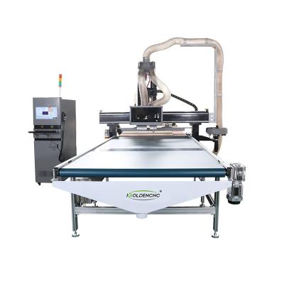 China Wood Working Nesting Machine Wood Nesting Machine CNC Cabinet Furniture Board Automatic Loading and Unloading CNC Router ATC 1325 for sale