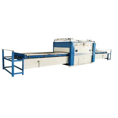 China Wood plywood filmed high efficiency wood door vacuum press machine PVC laminating door making machine with cheap price for sale