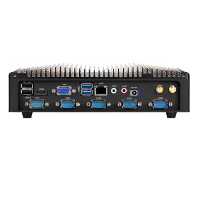 China Fanless Industrial PC K700 with Intel i5 i7 CPU, 8GB RAM, 128GB SSD K700 for sale