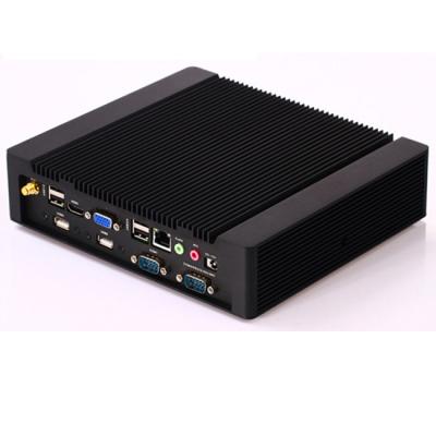 China Slient New Designed ITX Case Mini PC K900 with Nvidia GT520 ION3 Mini PC, Black/Silver Aluminum Case, Wall Mounted Mini Computer for sale