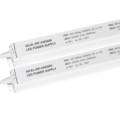 China Outdoor Ultra Thin Dimming Led Drivers 200W 449*33.5*20.1MM Manufacturer for sale