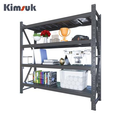 China Corrosion Protection Kimsuk Industrial Warehouse Storage Shelf Racking Shelving Shelves Unit Stacking Racks for sale