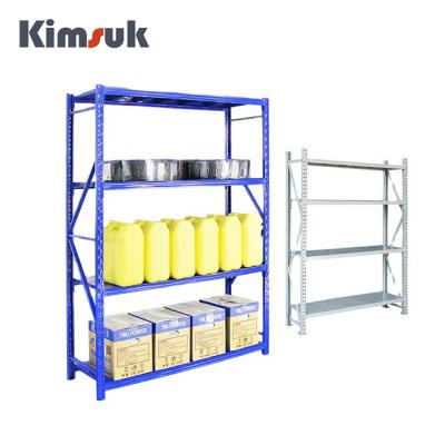 China Heavy Duty Corrosion Protection Kimsuk Factory Metal Warehouse Shelves Storage Pallet Racking Shelving For Industrial for sale