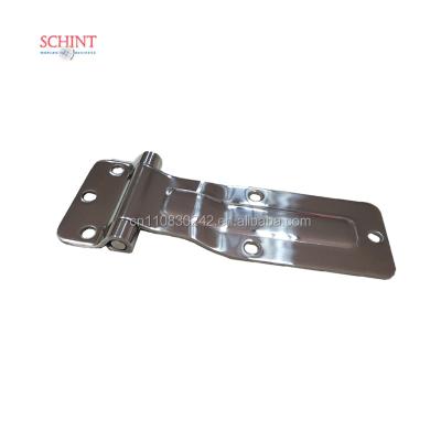 China Stainless Steel Mild Steel Refrigerated Truck Semi Trailer Rear Door Hinges For Truck Body Parts for sale