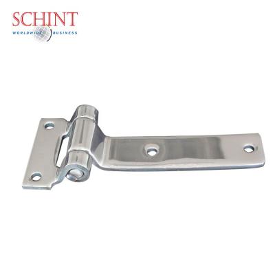 China Zinc Plating Steel / New Design Stainless Steel / Polished Truck Body T Strap Door Hinge For Vehicle Trailer for sale