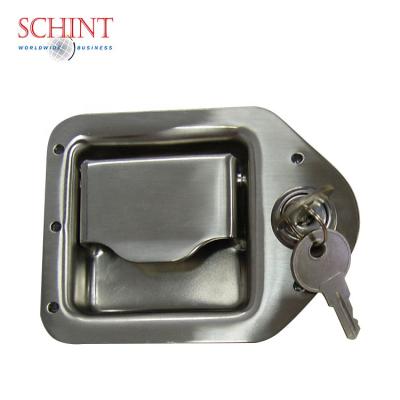 China 304 Stainless Steel Truck Pallet Locks Trailer Tool Box Recessed Hook Cam Latch for sale