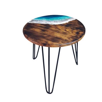 China Foldable wooden&resin 19inch log table for office table for sale