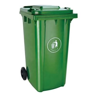 China Sustainable 240 Liter Thicken Wheelie Plastic Waste Bin Bin Recycle Bin Waste Bin for sale