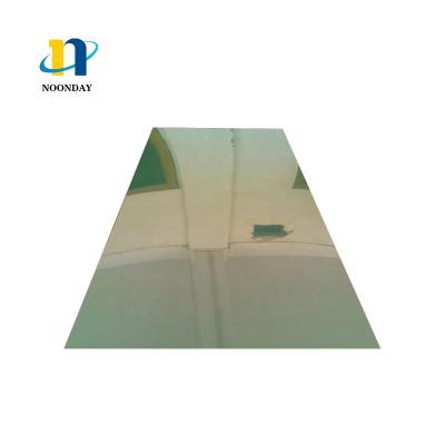 China Eco - Friendly Gold Aluminum Mirror Sheet Reflective Polish Plate Anodized Pure Metal Materials for sale