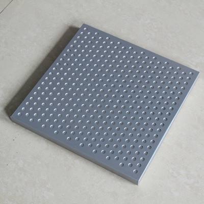 China Decorative Exterior Decorative Perforated Aluminum Sheet Construction Square Meters for sale