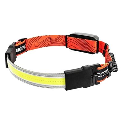 China COB Led Headlamp Hot Selling Portable COB LED Strip Headtorch Headlamp Waterproof Rechargeable For Fishing Camping Hunting for sale