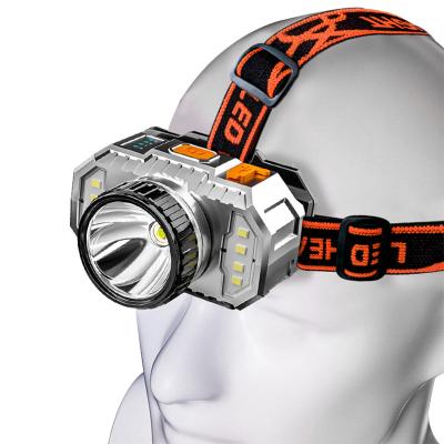 China COB Led Headlamp New Arrival 2022 Ultra Bright Waterproof Rechargeable LED Head Light Torch Integrated Headlamp for sale