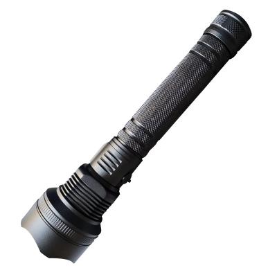 China USB Outdoor Portable Rechargeable Buzz Long Range Self-Defense Emergency LED Tactical Flashlight High Power for sale