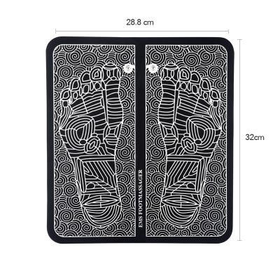 China Smart Control EMS Foot Massager Replacement Pad Feet Muscle Stimulator Massager Foot Massage Mat for sale