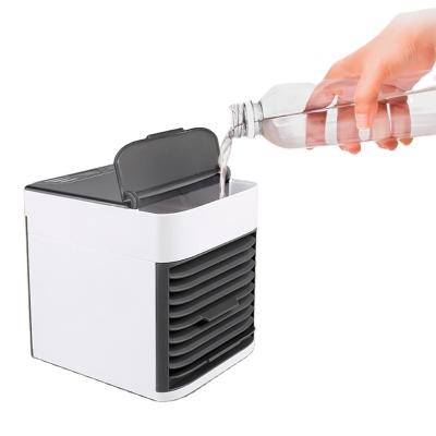 China 7 Colors Led Portable Mini Air Conditioning Cooling Fan Air Conditioner Humidifier Strong Wind Usb Lightweight Multifunctional Household New for sale