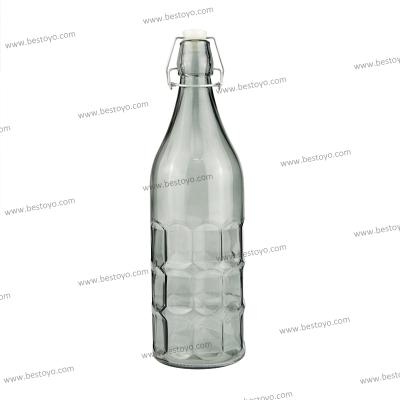 China Minimalist Alkaline Water Pitcher Glass Water Pitcher Pitcher With Filter Bottles Drinking Milk Bottle for sale