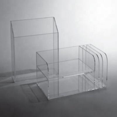 China Packing Items Office Supply Clear Acrylic Note Paper Holder, A4 Acrylic Paper Holder, A4 Paper Holder for sale