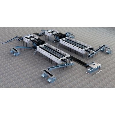 China Eco-friendly Guoxin msw city garbage sorting reuse plant city garbage sorting garbage solid waste sorting line for sale