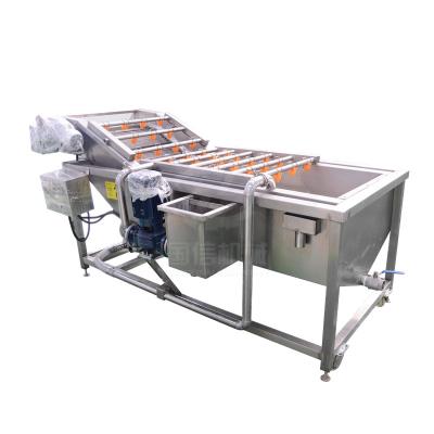 China High Efficiency High Quality 304 Stainless Steel Fruit Vegetable Cleaning Machine With ISO&CE for sale