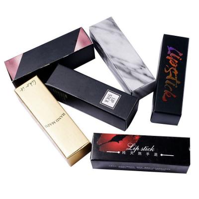 China Disposable Custom Lipstick Cosmetic Packaging Box Cardboard Cosmetic Makeup Packaging Box for sale