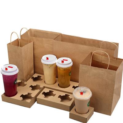 China Sandwich Snack Burger Disposable Paper Paper Bag For Fried Food for sale