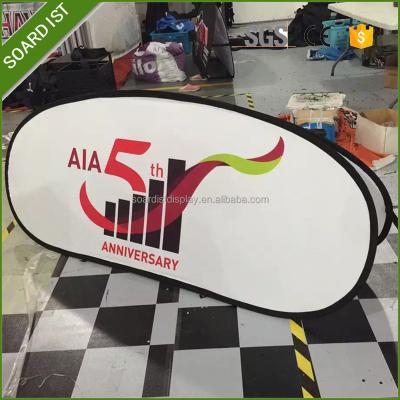 China Custom Horizontal Promotion Activities Carbon Fiber One Frame Pop Up Banner for sale