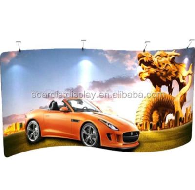 China Metal Trade Show Booth Design, Aluminum Magnetic Display, Pop Up Backdrop for sale