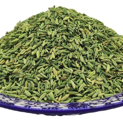 China Wholesale Dried Spices Supplier Good Quality Dried Green Fennel Seeds for sale