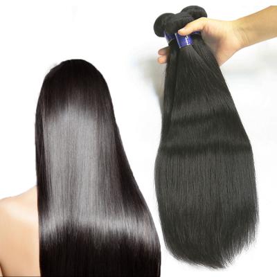 China Silky Straight Wave Mink Raw Unprocessed Cuticle Aligned Virgin Brazilian Hair Bundles for sale