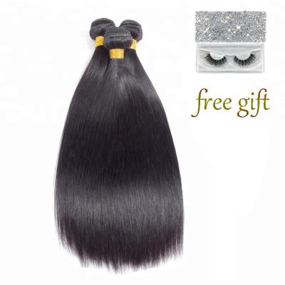 China Virgin Hair10A 11A Grade Silky Straight Unprocessed Human Hair Curly Straight Hair Weft for sale