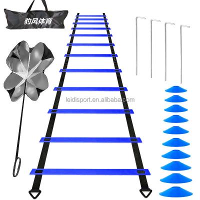 China Agile AC Ladder Speed ​​Training Equipment Set Logo Disc Parachute Football Training Supplies Wholesale for sale