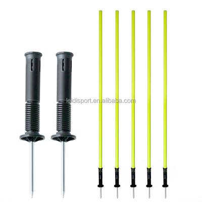 China PP Spring Steerable Training Football Coach Agile Stick Rod Wholesale Customization for sale