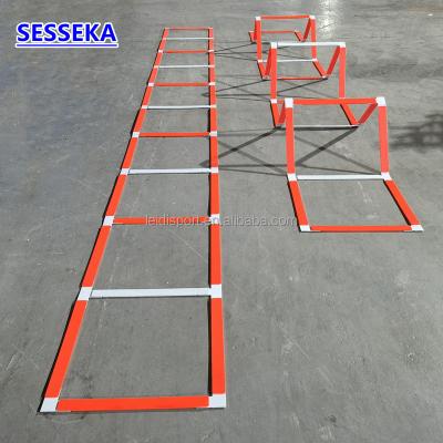 China PP Fixed Multifunctional Agile Energy Sensitive Speed ​​Step Training Ladder for sale