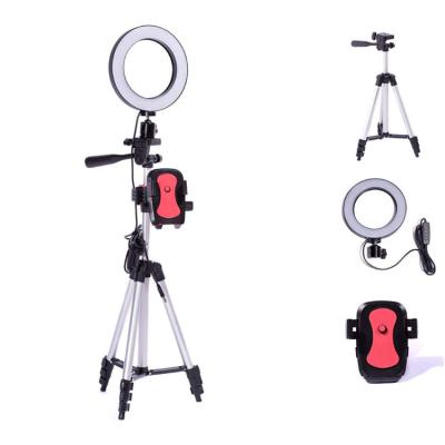 China Customization Accepted 10 Inch Selfie Ring Led Ring Light With Tripod Photographic Lighting Bracket Customization Accepted for sale