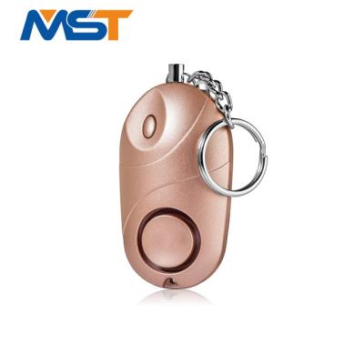 China For Child Lady Self Defense Protection Amazon Emergency 130db Hot Selling Keychain Alarm With Led Light For Kids Gifts for sale