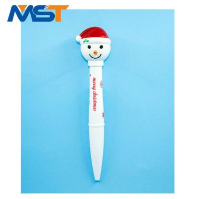 China Pen Factory Supply Customized Healthy Ballpoint Pen Shape LED Light Promotional Pen For Promotion for sale