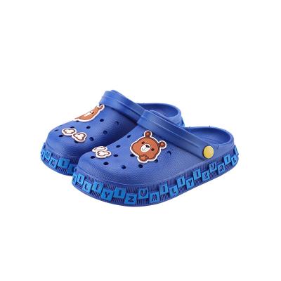 China Factory direct sale Anti-slippery hobble 2021 summer cartoon outdoor non-slip breathable slippers garden beach sandals children's hobbles for sale