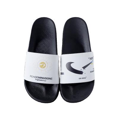 China Amazon USA EUR New Design Fashion Slipper Wholesaler Anti-slippery Women Fashion Slipper Male Sneakers Home Use Custom Slides Slippers for sale