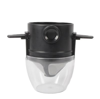 China Customized Household Stocked Portable Logo With Reusable Drip Cup Tea Coffee Filter Tool Kit for sale