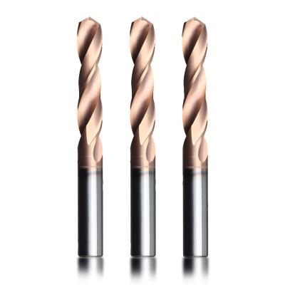 China Twist Drill Bit High Quality Tungsten Steel Bit Hrc55 Integral Alloy Bit Super Hard Coating Twist Bit 1.0-1.0-22.0mm HRC45/55/65 For Metal Cutti for sale