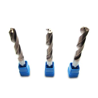 China Factory Wholesale Integral Alloy Inner Cooling Drill Bits Twist Drill Bits, Super Tungsten Hardness Center Water Cooling Steel Outer Outlet for sale