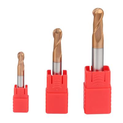 China Corner Flat Radius Ball Nose Square Tungsten Carbide Carbide End Mills Cutter Solid Tools for sale