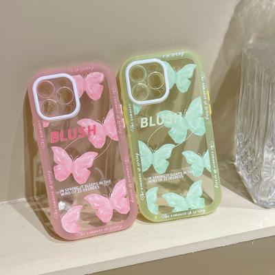 China Cute phone shockproof case for iphone xs for new tpu cell phone case for iphone 12 pro max butterfly phone case for sale