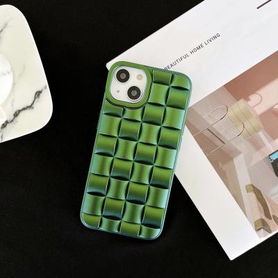 China Shockproof For iPhone 11Pro For iPhone 12 13 Pro 3D Woven Pattern Max Shockproof Phone Case Cool New Case Design for sale